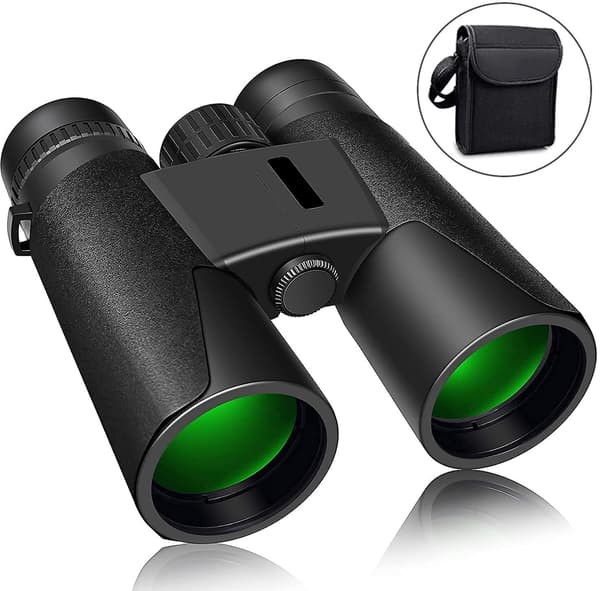 12x42 High-Performance Binoculars Compact For Adults Bird Watching, Upworld Hd
