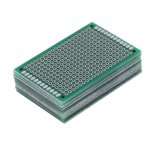 10 stk. 4 x 6 cm dobbeltsidet prototyping DIY lodning universal PCB printkort