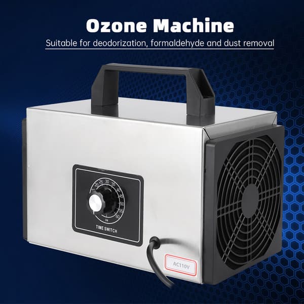 20g rustfrit stål Hjem Timing Switch Ozonizer Ozon Generator Luftrenser US Stik 110V