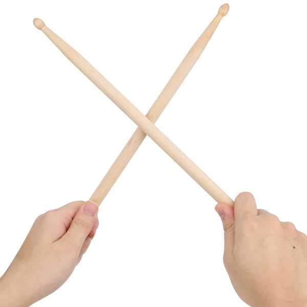 2 par 5A/5B Maple Wooden Jazz-trommestikker Musikinstrumenttilbehør 5A Trommestikker