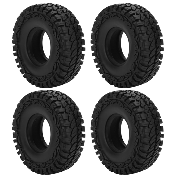4 stk 114MM 1,9 tommers gummihjuldäck Passer for SCX10 90046 1/10 RC bilmodell