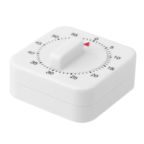 60-minutters timer Køkkenurpåmindelse Praktisk nedtællingstimer Mekanisk timer