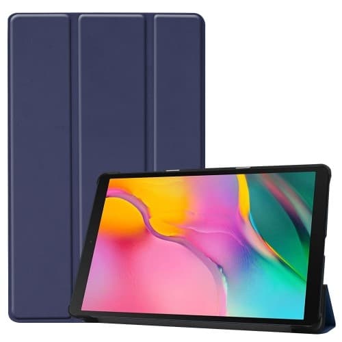 Trefoldig etui til Kompatibel med Samsung Galaxy Tab A 10.1 2019 - Mørkeblå 150