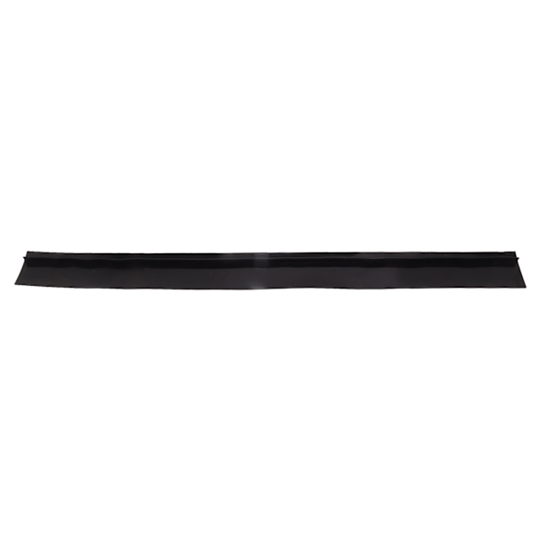 2 stk Køkken Bred Gab Fyldstrimler Anti-Olie Tætning Strimler T-Formet Silikon Komfur Gap Filler til Køkken Komfur Kogeplade Sort 63,5 cm / 25in