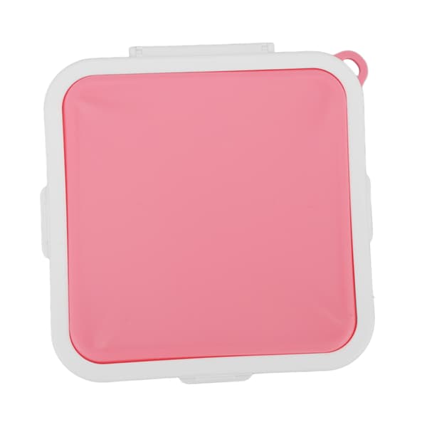 Sandwich Storage Box Portable Sandwich Container Lunch Box for Students Office Workers for Work Picnic Outing Red