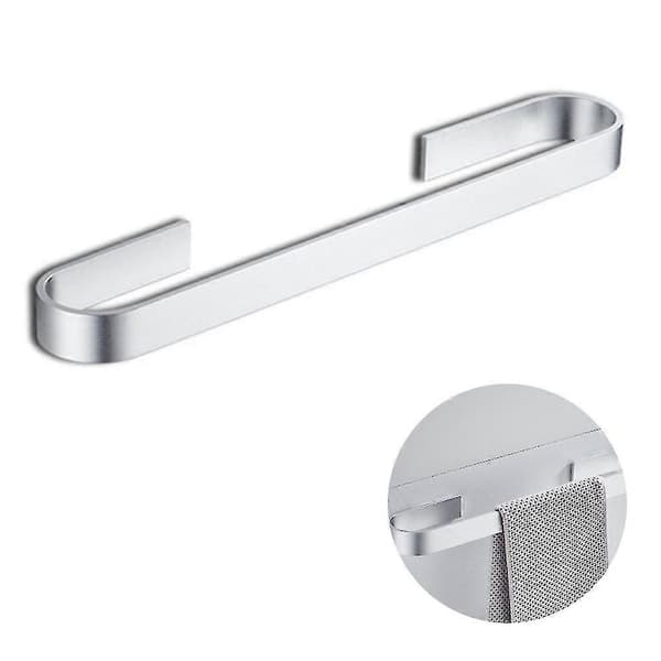 pyyhekuivain pyyheteline pyyhekuivain ilman porausta - 40 cm - vaalea hopea Bright silver