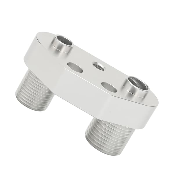 AC Kompressor Adapter Reparationssæt Aluminium Legering God Forsegling Lige Montering til Sanden SD7B10 7176 Kompressor