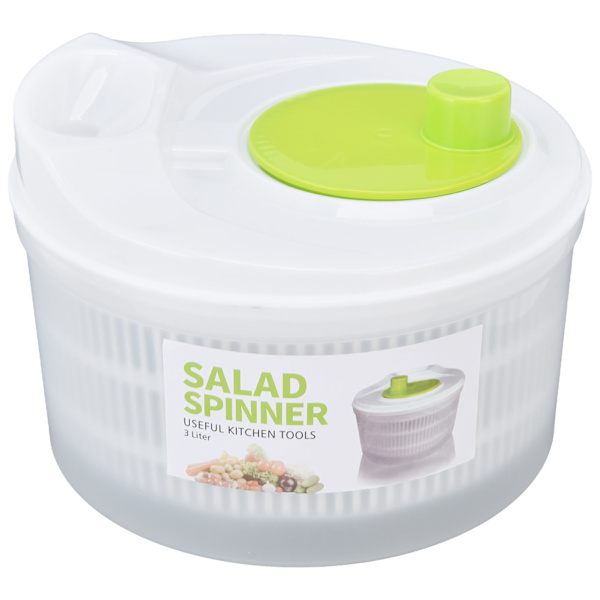 Salladstork Multifunktion Stor 3L grönsakstork med skål och durkslag för matlagning