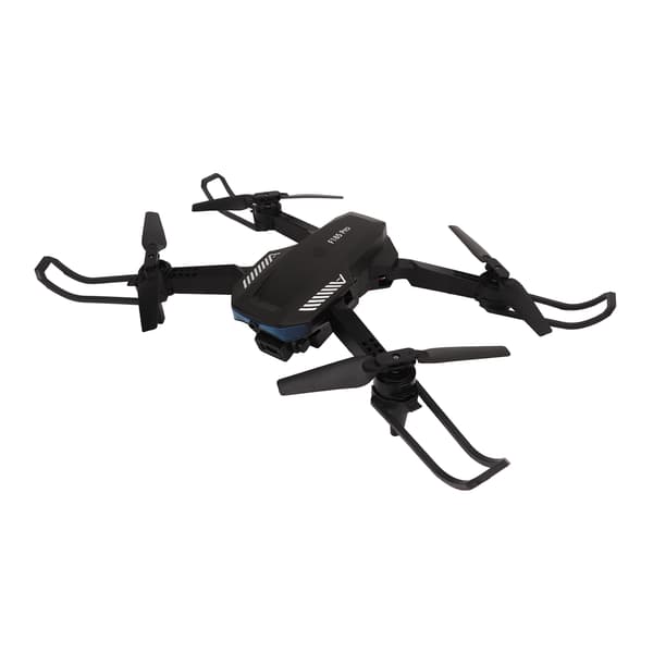 Foldable Drone 4K HD Dual Camera WiFi Intelligent Obstacle Avoidance RC Quadcopter with LED Light for Photography