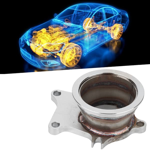 5 Bolt til 3\" V-bånd Flans Turbo Adapter Rustfrit Stål Adapter til T3/T4 Turbo