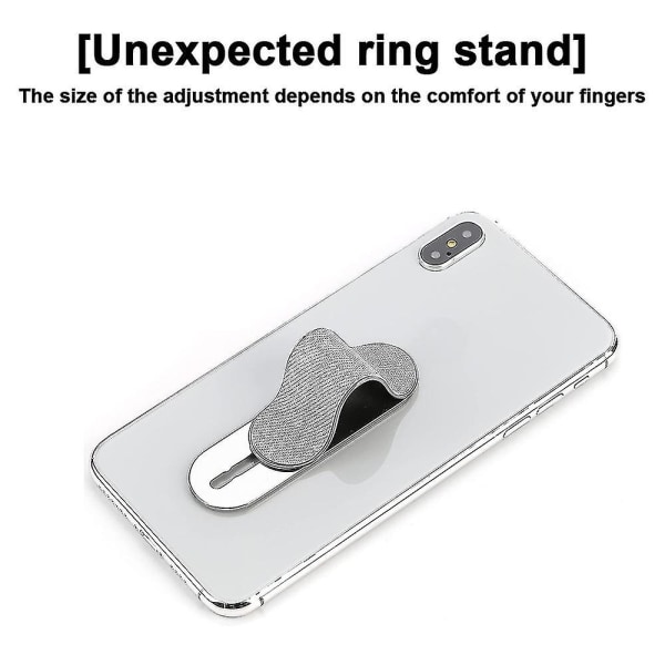 Finger Strap Telefonhållare - Finger Strap Telefonhållare Elastiskt finger White