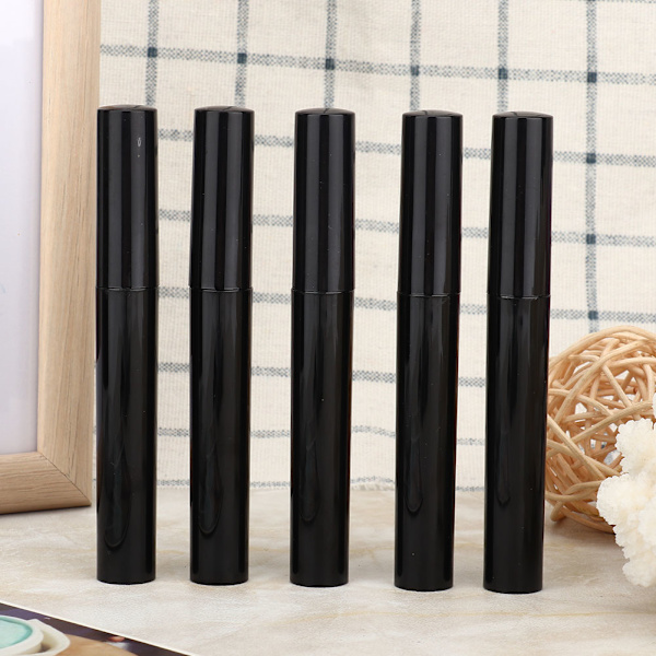 10 stk Tom Mascara Tube Sort Øjenvippevækst Væskebeholder Flaske Kosmetisk Værktøj 3ml