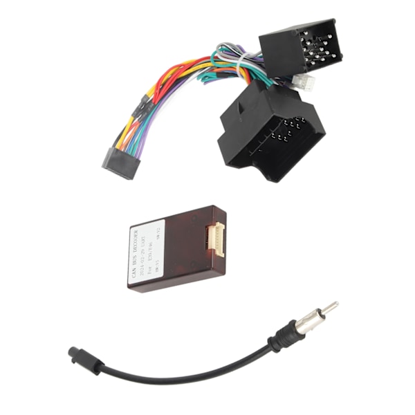 Auton virtajohtosarja Audio-kaapeliadapteri Canbus-laatikolla Korvaa F30/F10/X5/E46/E39/E53