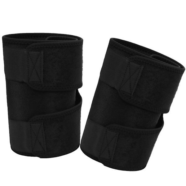 2 ST Elastisk kompresjon Sport Benstøtte Brace Wrap Protector Fitness AccessoryL