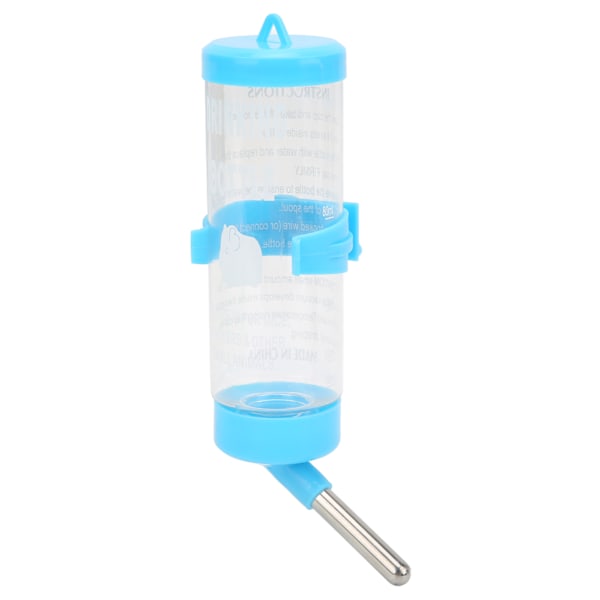 Hamster Vattenflaska Dispenser Automatisk Dricksfritt Hamster Dricksfontän för Smådjur Blå 250ML