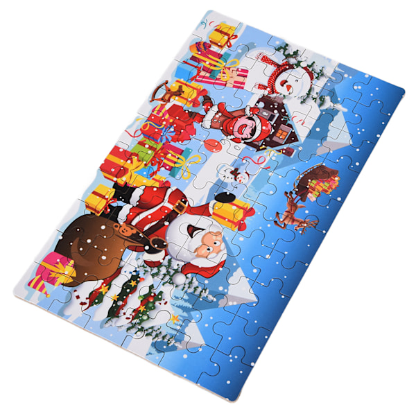 Jul Pussel Enkelt Roligt Barnpussel Snötyp Jul Pussel Julklapp