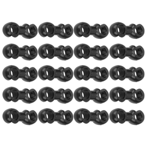 20 stk Bremskabelklips Linje Slange Fastgørelsesring Sort SHook Guide til MTB Cykel