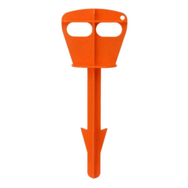 Butt Out Tool Plast Hunters Butt Out Tool for hjort Stort fe  Anal rensing Oransje