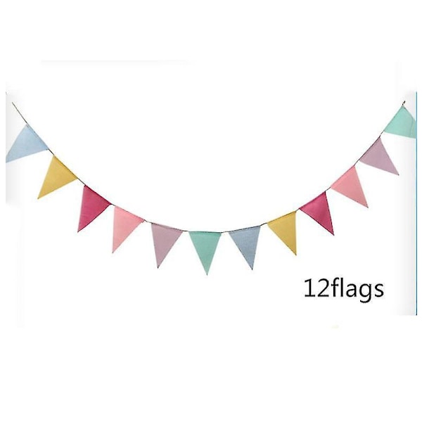 Färgglad vattentät linnetyg vimpel banner