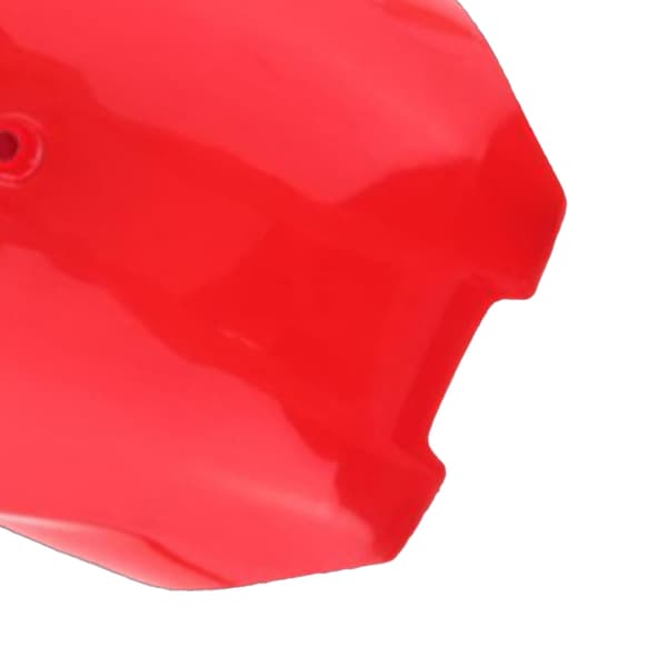 Motorcykel Framnummerplåt Robust Högpresterande Plastnummerplåt för CRF70 Röd