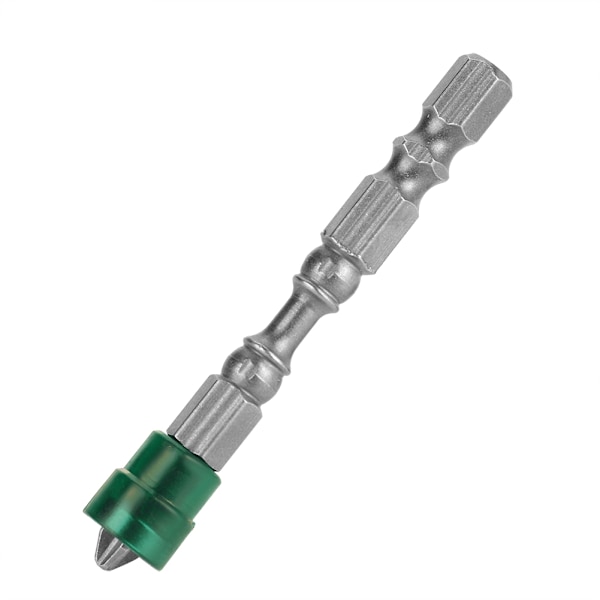 10 kpl 1/4 tuuman kuusiokolovarsi PH2 magneettisia ruuvinvääntimen kärkiä Sähköisiä ruuvinvääntimen kärkiä (vihreä magneetti)