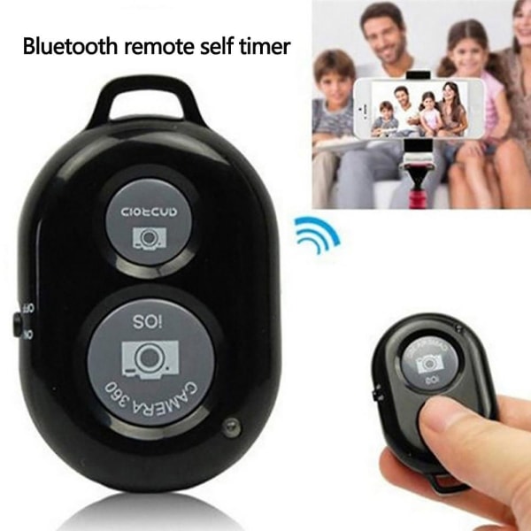 Trådlös Bluetooth-knapp Självutlösare Mobil slutare Fjärrkontroll Android \ios System Mobil självutlösare Bluetooth självutlösare
