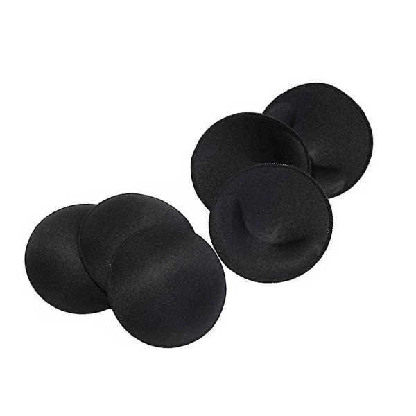 3 par BH-kuddar Pushup Superior Sponge BH Cup Insert Pad Push Up 90l (svart) Black