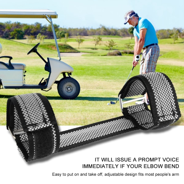 Golf Armtræner med Ret Arm Albue Korrektion Golf Swing Træningshjælpemiddel Golfer Tilbehør