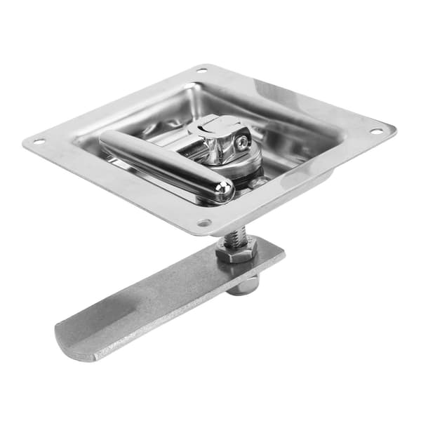 Toolbox Latch Stainless Steel Foldable T-Handle Toolbox Lock for Van RV Trailer Engineering Vehicle