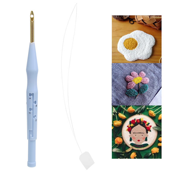 DIY Broderinål Håndverk Strikking Syverktøy Trådstansnål Sytilbehør