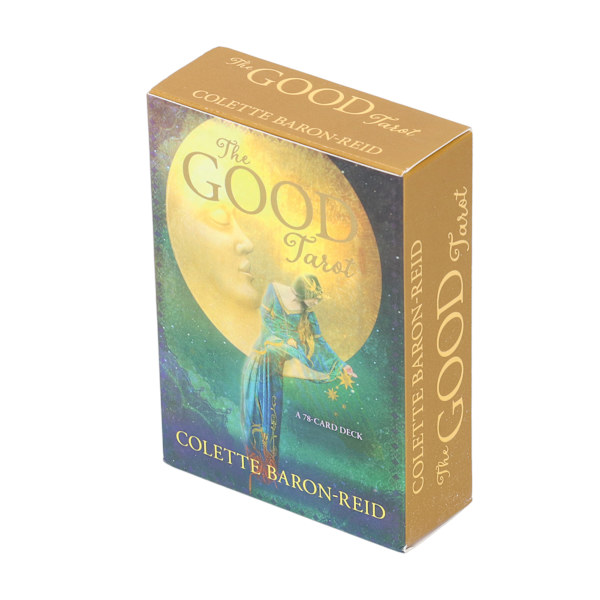 The Good Tarot Card Divination Tarotkortlek för nybörjare Expertläsare 78-kortslek