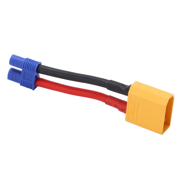 XT90 hunn til EC3 hann kabel gjenbrukbare kontaktender sikker skall 12AWG 94mm/3.7in lengde XT90 hannplugg for RC bilmodell