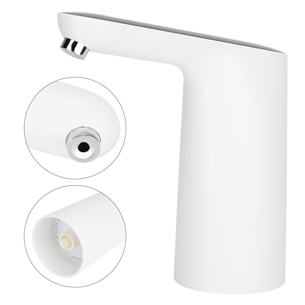Bærbar Elektrisk Trådløs Smart Vanddispenser Drikkeflaske Pumpe Touch Switch USB Opladning
