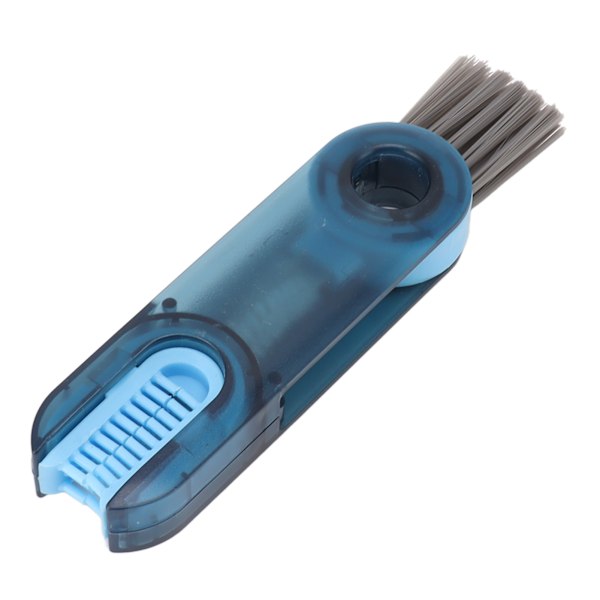 3 i 1 flaskkopp lock Spaltrengöringsborste Multifunktionell spaltrengöringsborste för Nipple Blue