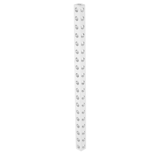Alumiininen ekstruusioprofiili L-muotoinen palkki robottivaruste 19 reikää 8x8mm 310600190152