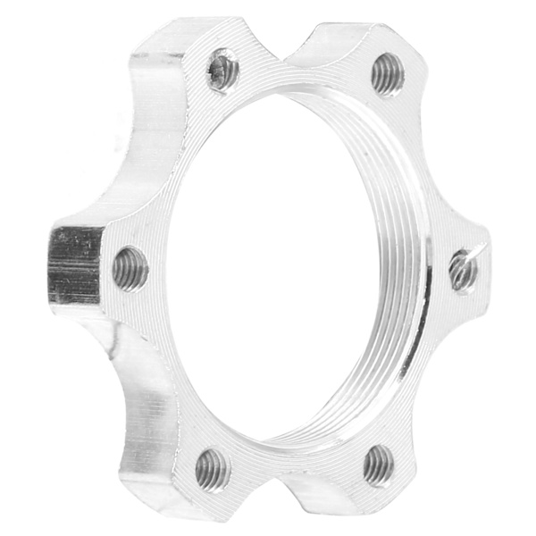 Skivebremseflæns Skive 6-huls gevindmonteret sæde Skivebremsegevind Konvertering Sæde Adapter Base44mm Base