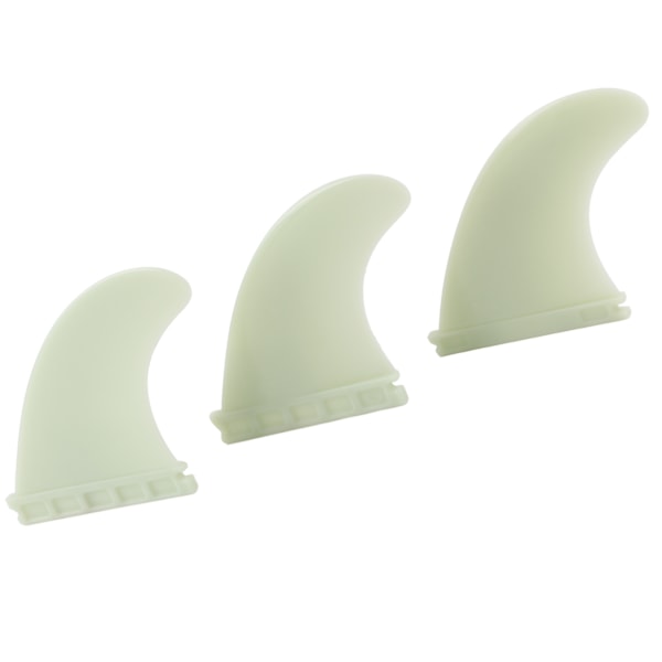 3st Surfboard Tail Fin Miljö PVC Surf SUP Fins Set för Long Board Surfboard Tail