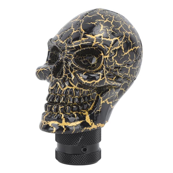 Skull Gear Shift Knob i Harpiks til Manuel Gearkasse - Sort