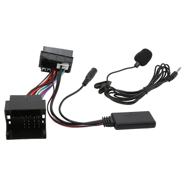 Bil RD4 mikrofon extern montering Bluetooth 5.0 Aux ljudkabeladapter Ersättning för Citroen C5 C6 C8 C2 C3