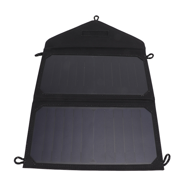 Bärbar solpanel 20W hopfällbar solpanel batteriladdare flexibel för utomhuscamping vandring picknick