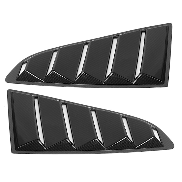 Auton sivuikkunoiden Scoop-ilmaventtiilin peitetrimmi sopii Mustang Fastback -malleihin 2015-2017