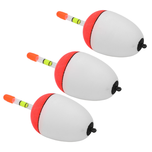 3ST EVA självlysande fiskeflotta Light Stick Foam Plast Bobber Havsfiske Striking Float70G
