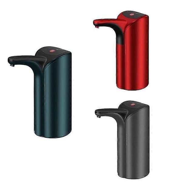 elektrisk vattendispenser automatisk usb-laddning vattenflaskpump hushållsflaska smart vattenpump Red