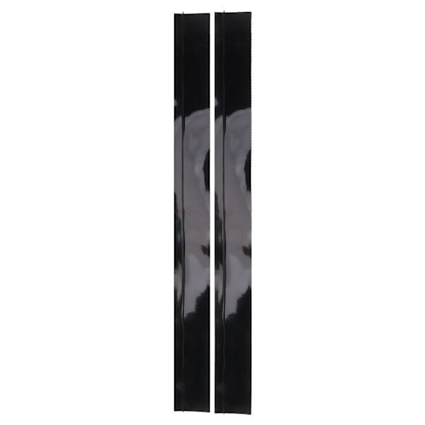 2 kpl Keittiön rakotiiviste Anti-öljytiiviste T-muotoinen silikoninen liesi-aukko keittiöliedelle liesitasolle Musta 63,5 cm / 25in