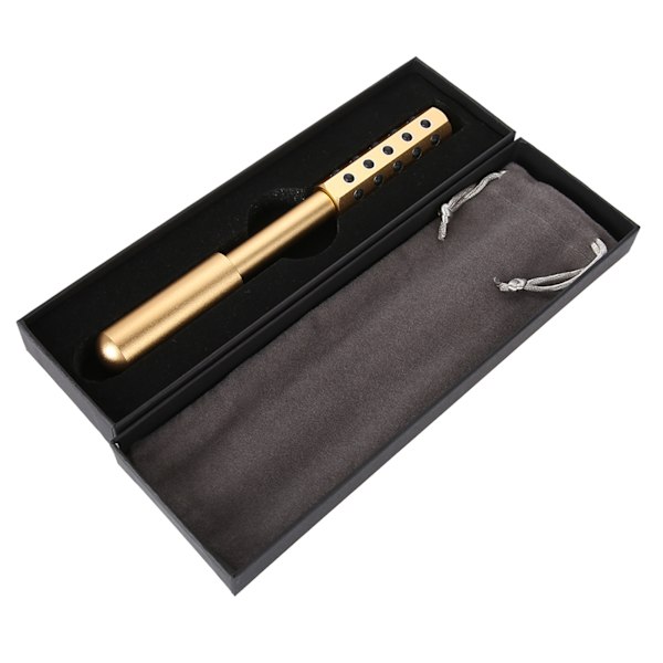 Germanium Partikler Ansigt Anti Rynke Energi Beauty Stick Træthedslindring Massager Guld