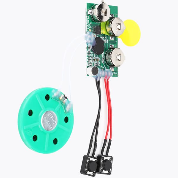 DIY Julehilsenskort Lydoptagning Chip (Single Play)