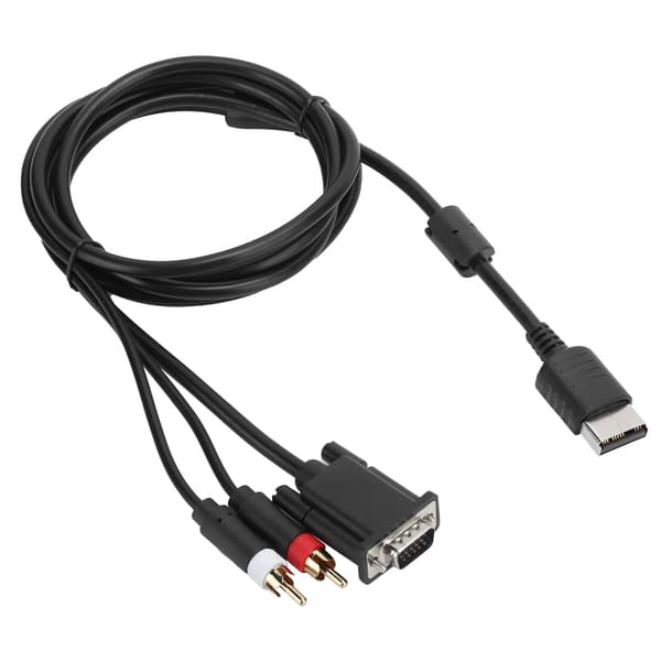 High Definition VGA-kabel med lydadapter til Sega Dreamcast DC