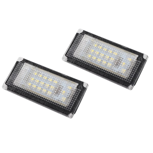 1 par 6000K 18 LED nummerpladelys til ONE R50 2001-2006