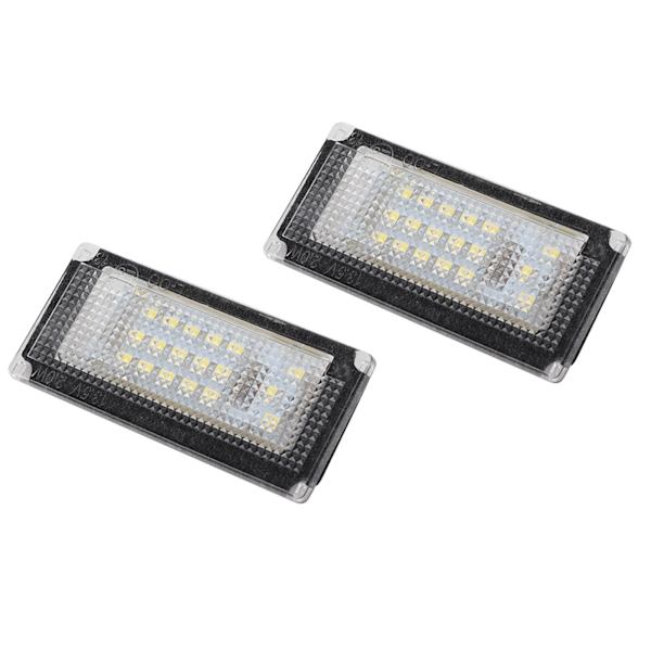 1 par 6000K 18 lysdioder nummerskylt licenspanellampa för ONE R50 2001-2006