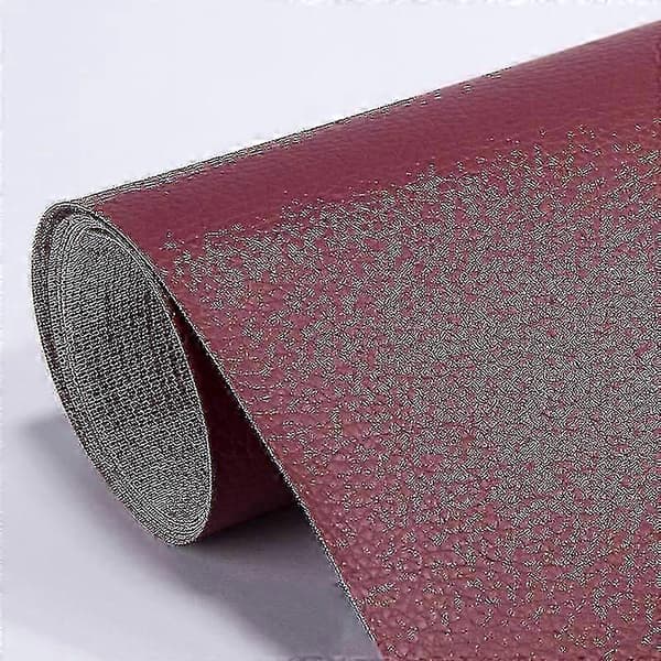 Selvklæbende læderreparationslap, sofaer, møbler og stole Burgundy 20cm*30cm